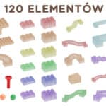 MASTERKIDZ Zestaw Konstrukcyjny Tor dla Piłek Tablica STEM 120elementów - 005