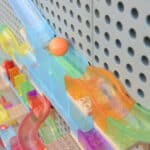 MASTERKIDZ Zestaw Konstrukcyjny Tor dla Piłek Tablica STEM 120elementów - 012