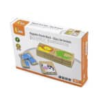 VIGA Drewniane Puzzle Magnetyczne Zwierzęta Układanka Certyfikat FSC - 007