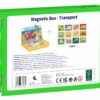 TOOKY TOY Układanka Edukacyjna Montessori Magnetyczne Pudełko dla Dzieci 80 el. - 011