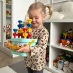 WOOPIE GREEN Konstrukcyjny BOX Motoryczny Montessori 12w1 FSC - 003