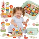 TOOKY TOY Box Edukacyjny 5w1 Magiczny Ogród Montessori - 001