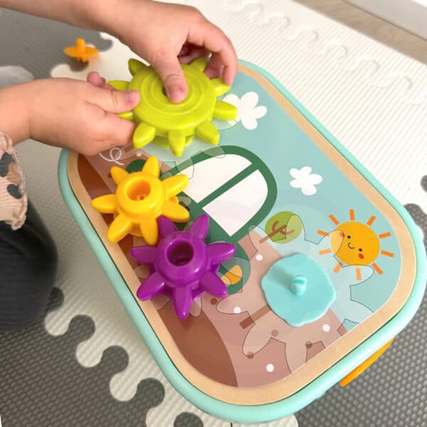 WOOPIE GREEN Konstrukcyjny BOX Motoryczny Montessori 12w1 FSC - 008