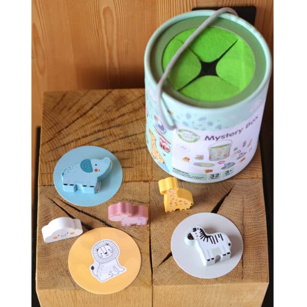 WOOPIE GREEN Tajemnicze Pudełko Dotknij i Dopasuj FSC - 015