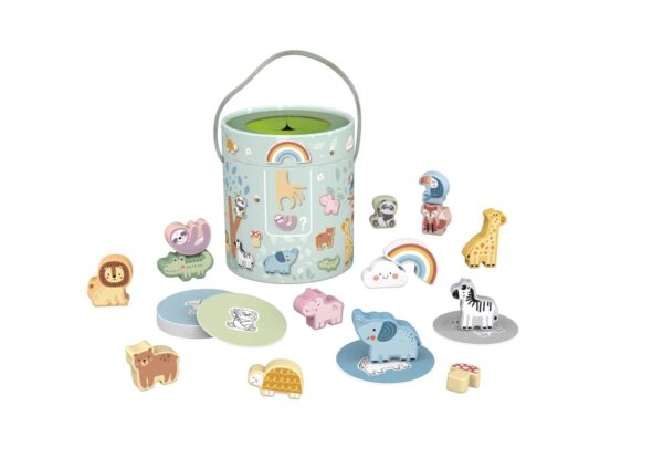 WOOPIE GREEN Tajemnicze Pudełko Dotknij i Dopasuj FSC - 016