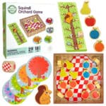 WOOPIE GREEN Wiewiórka w Sadzie Gra Planszowa Rodzinna FSC - 001