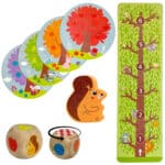 WOOPIE GREEN Wiewiórka w Sadzie Gra Planszowa Rodzinna FSC - 011