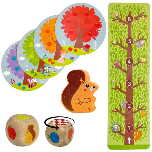 WOOPIE GREEN Wiewiórka w Sadzie Gra Planszowa Rodzinna FSC - 011