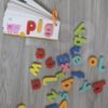 TOOKY TOY Puzzle Alfabet Montessori Nauka Literek Słów Zwierzątka 57 el. - 002