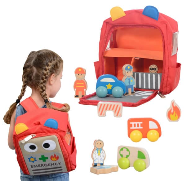 MASTERKIDZ Centrum Ratunkowe Bezpieczeństwa W Plecaku - 001