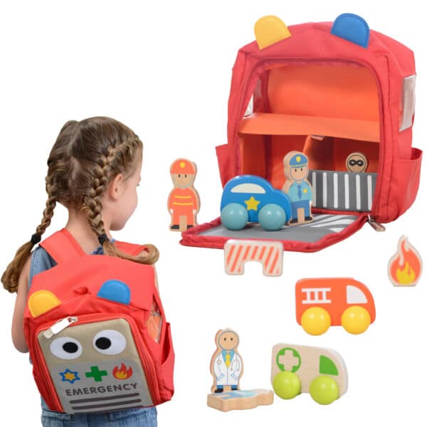 MASTERKIDZ Centrum Ratunkowe Bezpieczeństwa W Plecaku - 001