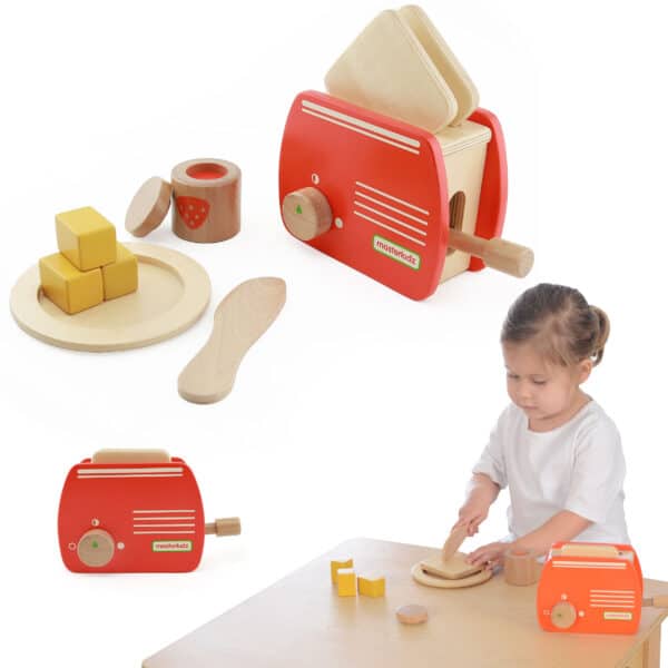 MASTERKIDZ Drewniany Toster - 001