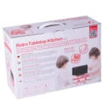CLASSIC WORLD Drewniana Kuchnia 2w1 Grill + Kuchenka dla Dzieci 22el. - 006