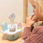 TOOKY TOY Drewniane Lody Magnetyczne na Stojaku - 004
