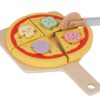 TOOKY TOY Pizzeria Drewniany Piec do Pizzy Akcesoria - 010