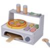 TOOKY TOY Pizzeria Drewniany Piec do Pizzy Akcesoria - 012