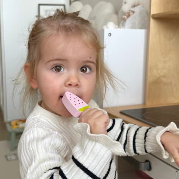 TOOKY TOY Drewniane Lody Magnetyczne na Stojaku - 007