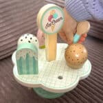 TOOKY TOY Drewniane Lody Magnetyczne na Stojaku - 008