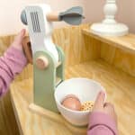 WOOPIE GREEN Drewniany Mikser Kuchenny Blender z Akcesoriami 11 el. - 006