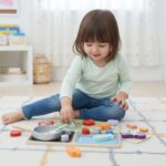 TOOKY TOY Drewniana Kuchnia z Akcesoriami - Zestaw Małego Kucharza - 004
