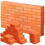 CLASSIC WORLD EDU Mega Klocki Cegiełki EVA 90 szt. Konstrukcyjne Miękkie do Budowania - 001