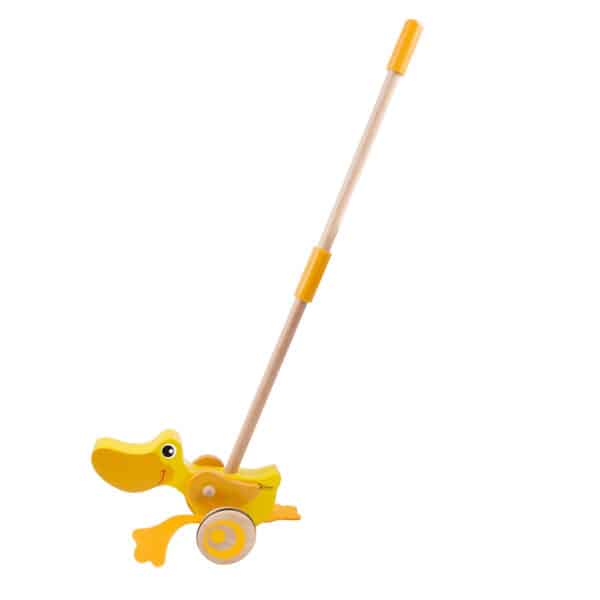 CLASSIC WORLD Pchacz Kaczuszka Drewniany Dla Dzieci - 007