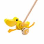 CLASSIC WORLD Pchacz Kaczuszka Drewniany Dla Dzieci - 008