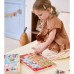VIGA Puzzle Dźwiękowe Dopasuj Muzykujące Zwierzęta - 003
