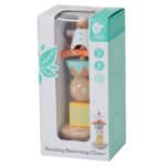 CLASSIC WORLD Drewniana Układanka Piramidka Klocki Balansujący Wesoły Klaun - 006