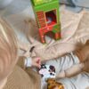 WOOPIE GREEN Układanka Kostki Farma w Pudełkach + Figurki 10 el. - 004