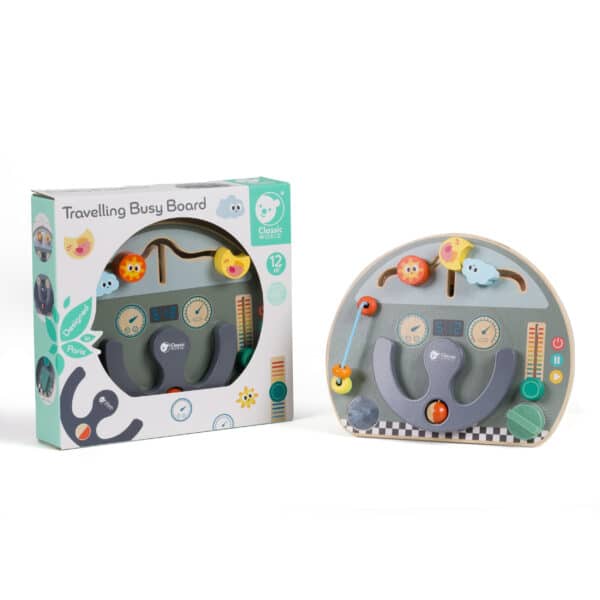 CLASSIC WORLD Tablica Manipulacyjna Wielofunkcyjna 6w1 Podróżowanie - 007