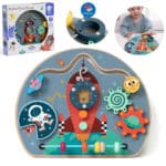 CLASSIC WORLD Tablica Manipulacyjna Wielofunkcyjna 6w1 Rakieta - 001
