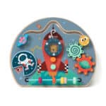 CLASSIC WORLD Tablica Manipulacyjna Wielofunkcyjna 6w1 Rakieta - 006