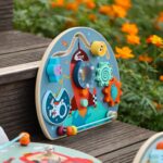 CLASSIC WORLD Tablica Manipulacyjna Wielofunkcyjna 6w1 Rakieta - 009
