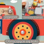 CLASSIC WORLD Tablica Manipulacyjna Wielofunkcyjna 6w1 Straż - 006