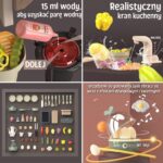 WOOPIE Interaktywna Kuchnia z Parą Kran z Obiegiem Wody Efekty 88 el. - 006