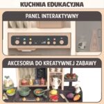 WOOPIE Interaktywna Kuchnia z Parą Kran z Obiegiem Wody Efekty 88 el. - 008