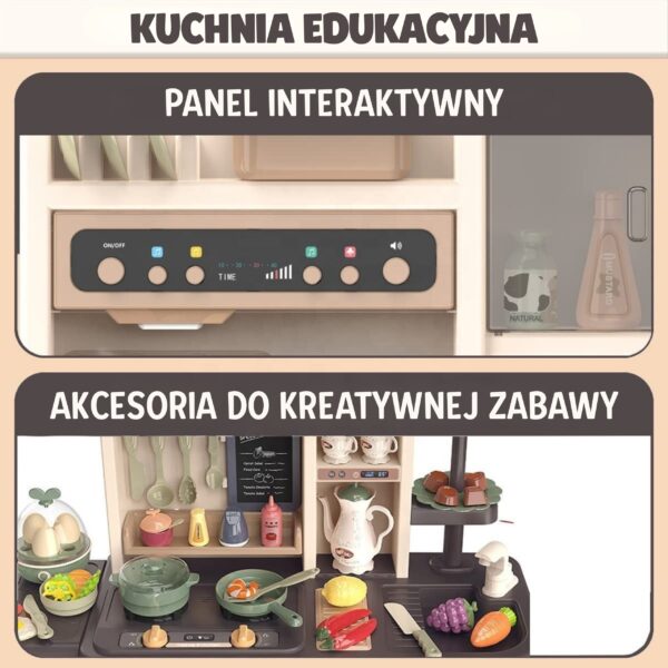 WOOPIE Interaktywna Kuchnia z Parą Kran z Obiegiem Wody Efekty 88 el. - 008