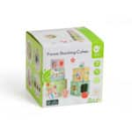 CLASSIC WORLD Układanka Kostki Box Leśna Piramidka 10 el. FSC - 010