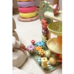 WOOPIE GREEN Drzewko Aktywności Kulodrom Montessori 4w1 FSC - 006