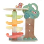WOOPIE GREEN Drzewko Aktywności Kulodrom Montessori 4w1 FSC - 012