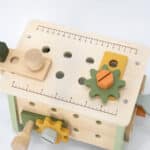 VIGA PolarB Mini Warsztat 2w1 Skrzynka z Narzędziami Zestaw Drewniany - 013