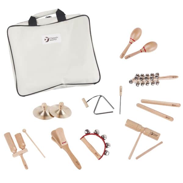 CLASSIC WORLD EDU Zestaw Instrumentów Muzycznych 9 Akcesoriów - 001