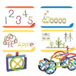 WOOPIE Klocki Konstrukcyjne Matematyczne 3D Edukacyjne 155 el. - 004