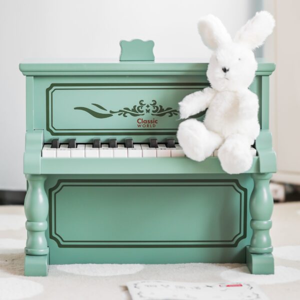 CLASSIC WORLD Pianinko Vintage + Książeczka do Nauki - 003