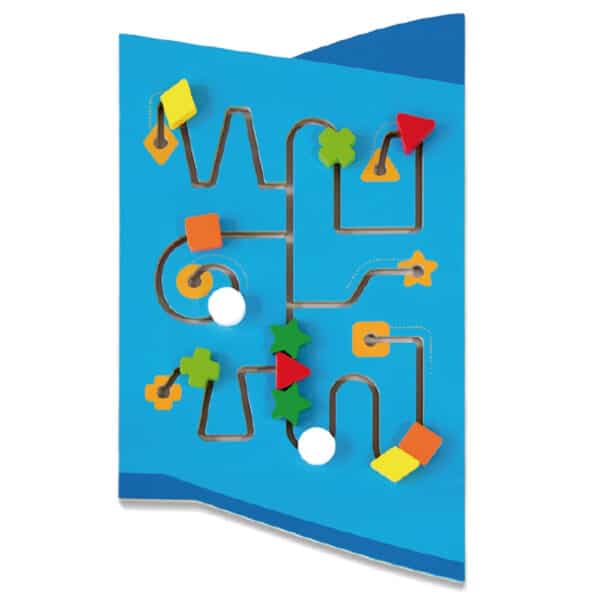 VIGA Drewniana Tablica Sensoryczna Manipulacyjna Samolot Certyfikat FSC Montessori - 011