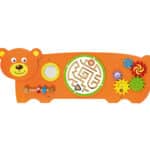 VIGA Tablica Sensoryczna Manipulacyjna Miś Certyfikat FSC Montessori - 004