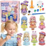WOOPIE Zestaw DIY Magnesy Odlewy Gipsowe Księżniczki 11 el - 001