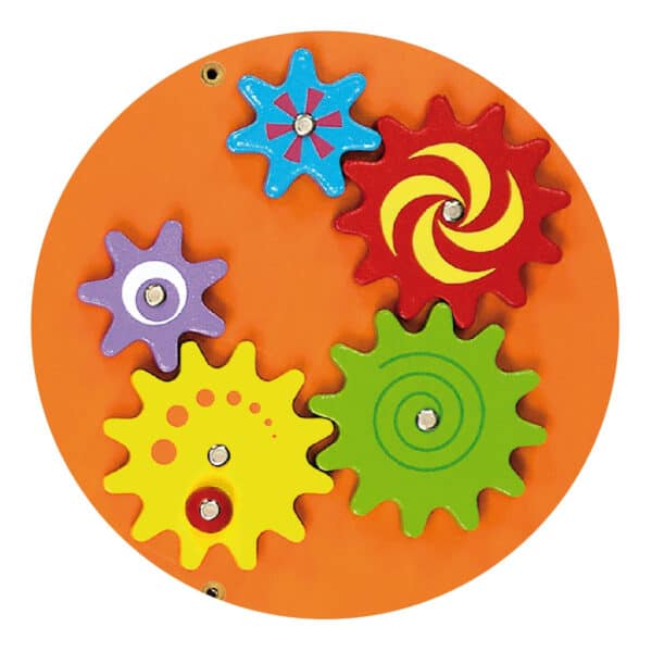 VIGA Tablica Sensoryczna Manipulacyjna Miś Certyfikat FSC Montessori - 010