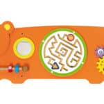 VIGA Tablica Sensoryczna Manipulacyjna Miś Certyfikat FSC Montessori - 012